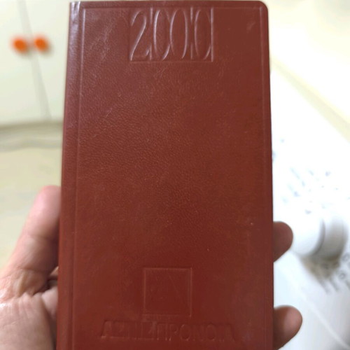 2000 Diary Agenda new