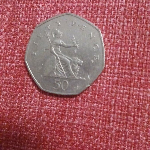 50 Pence coin like new