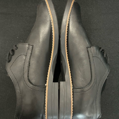 Oxford style shoes used, black, size 42, unisex