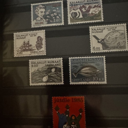 Greenland stamp booklets series 1983-1987