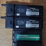 Panasonic EB-G350 mobile phones used, set of 2, black