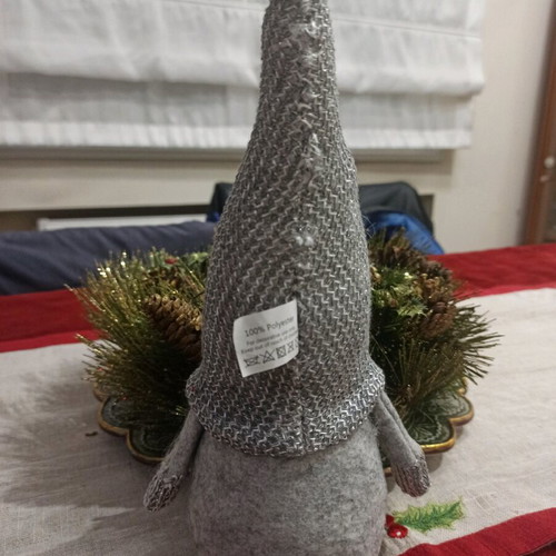 Christmas gnome decorative like new, 26 cm height