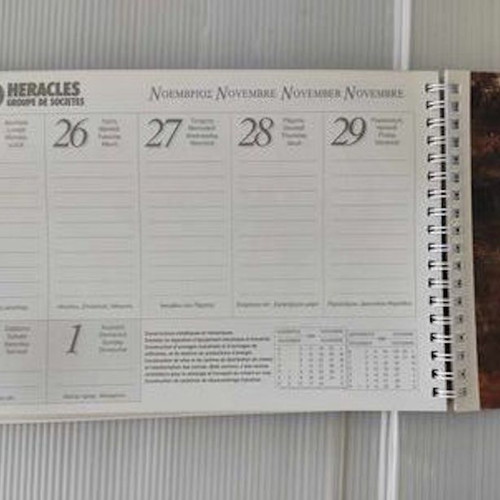 Heracles AGET Calendars 1996 new
