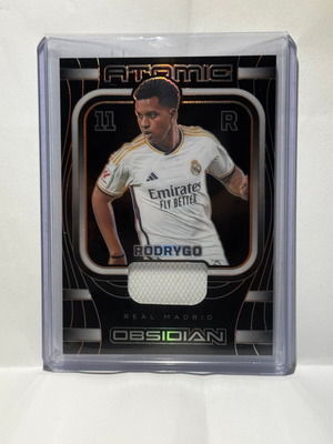 Panini Obsidian Rodrygo Atomic Patch 2023-24 new /99