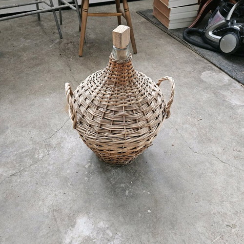 Wicker Wine Lamintzana Vintage New