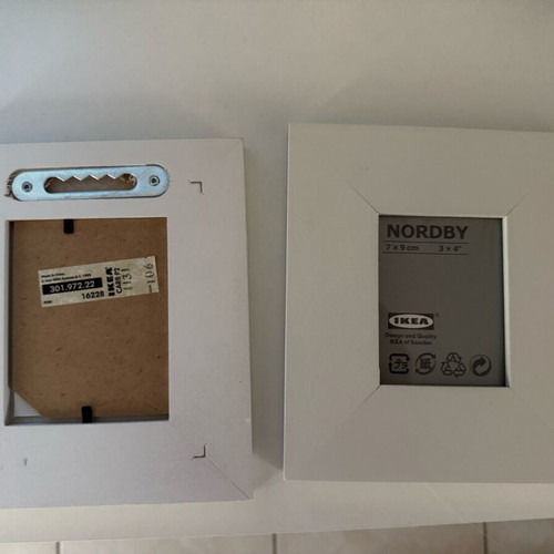 Small IKEA frames like new, pack of 2