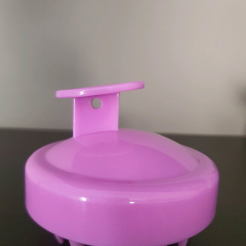 Scalp Massager Lavish Care new, purple silicone comb for head massage