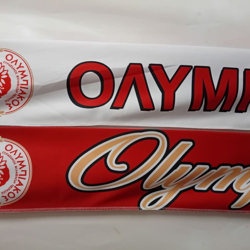 Olympiacos 100 Years Collectible Double-Sided Scarf