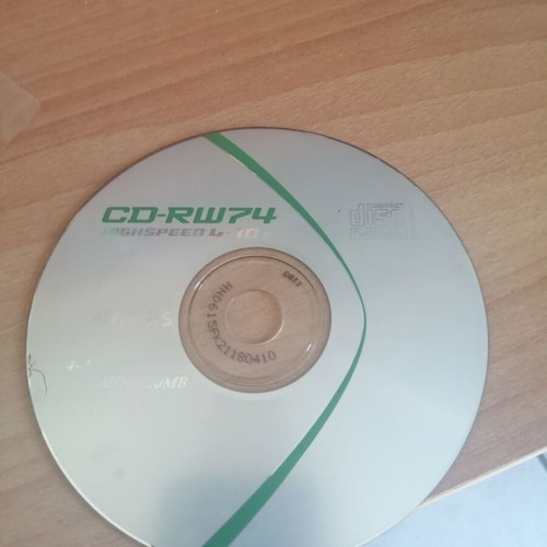 CD RW 74MIN 650MB like new, rewritable