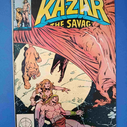 Kazar Ka-Zar The Savage 6 comic book used, English