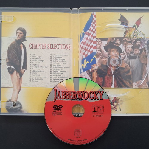Jabberwocky DVD like new, comedy, historical movie