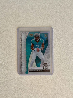 Brian Thomas Jr Silver Prizm Rookie Introductions 2024 Panini Mosaic NFL Jags καινούργιο
