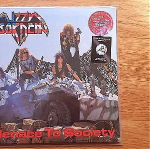 LIZZY BORDEN - Menace To Society (Red with Purple/White Splatter LP, Ltd to 200, 2018, Metal Blade, EU) ΣΦΡΑΓΙΣΜΕΝΟ!!!