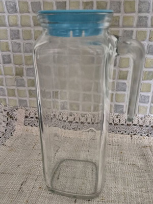 Glass jug 1 liter Bormioli Rocco Frigoverre like new