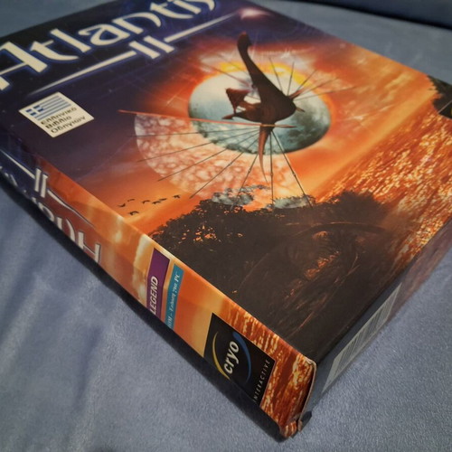 Atlantis II PC used adventure game Big Box with Greek manual