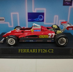 1982 Ferrari F126 C2 (1/43) - #27 Gilles Villeneuve