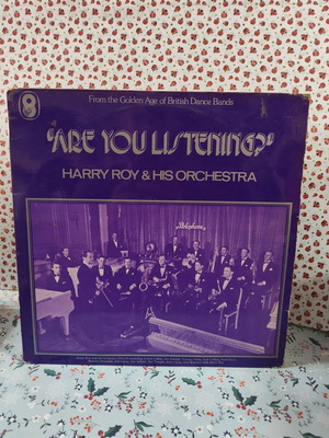 Harry Roy & His Orchestra Are You Listening? δίσκος βινύλιο μεταχειρισμένο, τζαζ