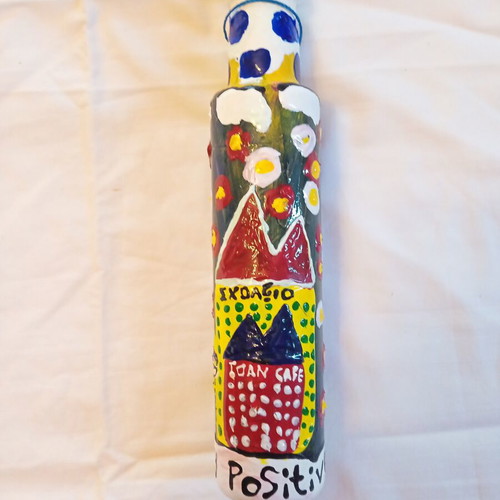 Glass Bottle Handmade Summer Time Ioanart new