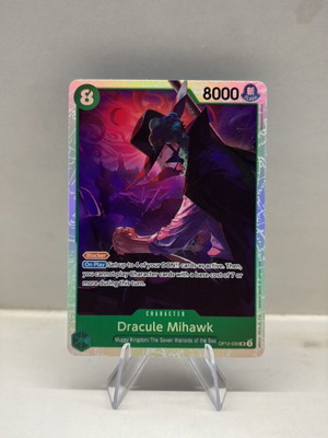 Mihawk (Alternate Art) OP12-056 Legacy of the Master Foil new