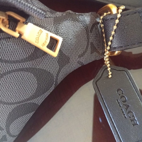 Coach waist bag new, unisex, gray color