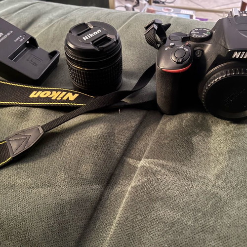 Nikon DSLR Camera D3500 Crop Frame Kit with AF-P DX 18-55mm Lens like new