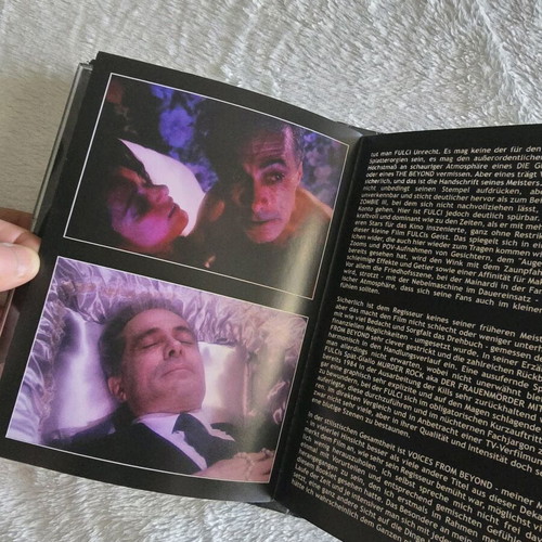 Voices From Beyond Mediabook Blu-ray Dvd used without subtitles