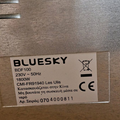 Bleusky 1800watt deep fryer new