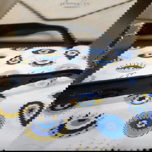 Αυθεντικά γυναικεία γυαλιά ηλίου Annakey σαν καινούργια, μαύρο και χρυσαφί