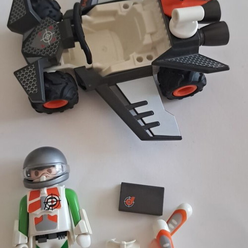 Playmobil Top Agents vehicle and driver like new
