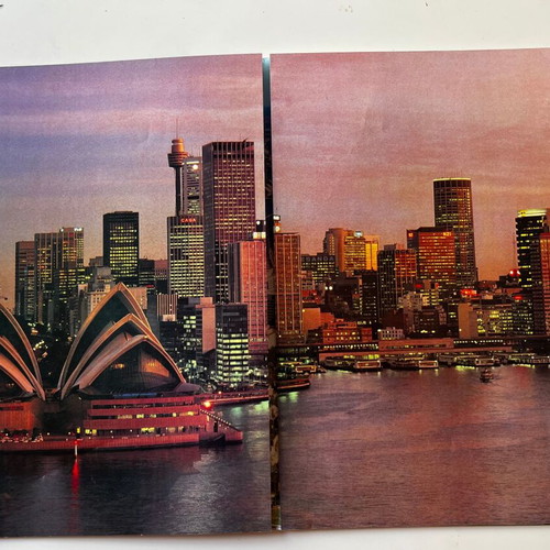 Retro Photographic Album Sydney Australia 1989 like new