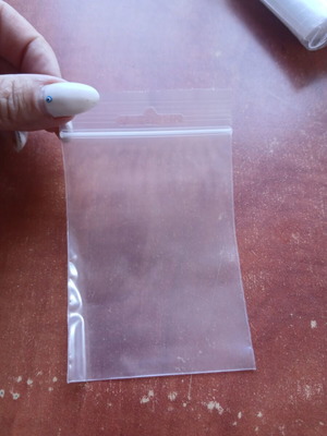 Zip packaging bags 100 pcs 12×7.5 cm unused