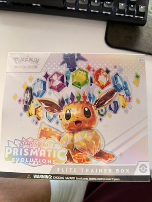 Prismatic Evolutions Elite Trainer Box sealed