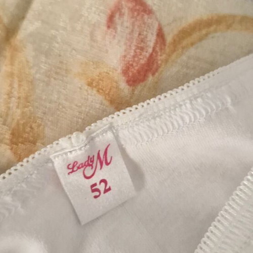 Lingerie set size 52 new, pack of 3, white