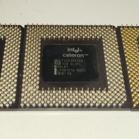 Celeron Mendocino used processors 500/466/366 MHz s370 pack of 3