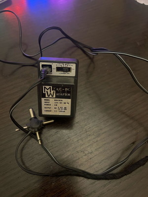 MW 88A adjustable A.C. - D.C. adaptor used, multi-voltage