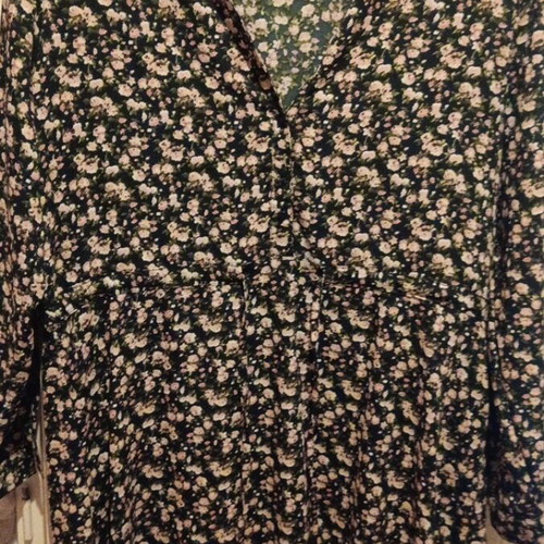 Only dress size L 40 12 like new black pink