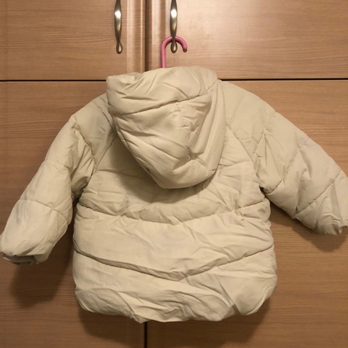 Beige baby jacket 12-18 months Zara used