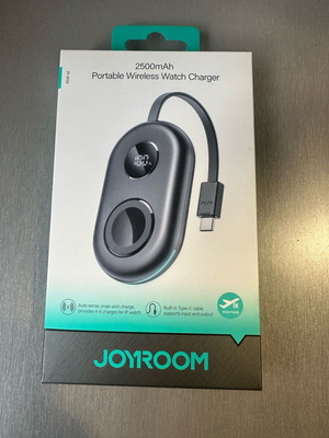Joyroom JR-W09 φορητός ασύρματος φορτιστής Apple Watch καινούργιο με μπαταρία 2.500 mAh