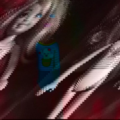 Малка Барби като ново, косата трябва да се оправи