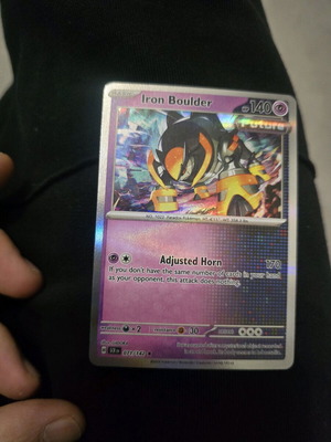 Iron Boulder Holo new