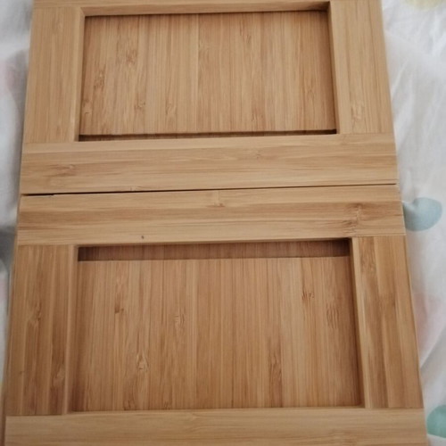 Wooden tablet stand like new with three positions, 26x20 cm