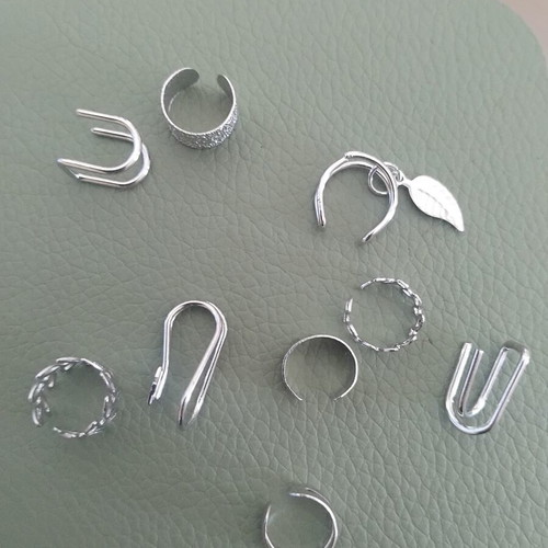Fashion jewelry ear cuffs set
