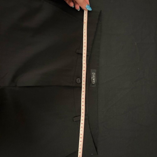 Daiwei women's black fabric pants XL like new