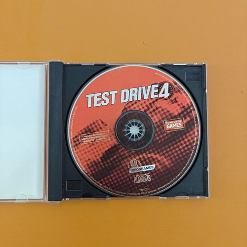 Test Drive 4 PC CD-ROM used, collector's edition with original case