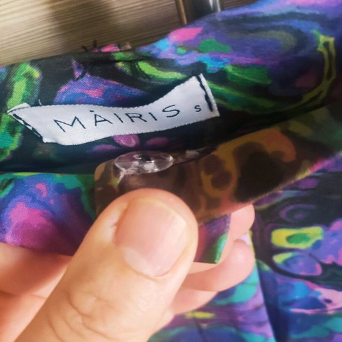 Satin pants with gift new, multicolor purple