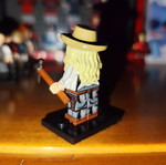 Φιγούρα Sadie Adler σαν καινούργιο με βάση, καραμπίνα, τσεκούρι