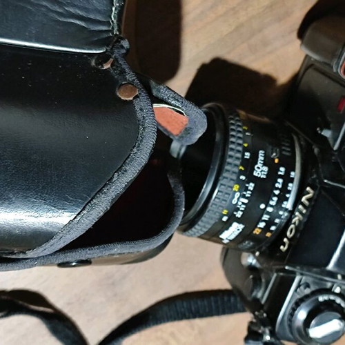 Nikon F 301 camera used