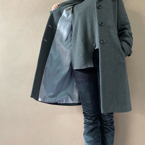 Gray coat like new, size S