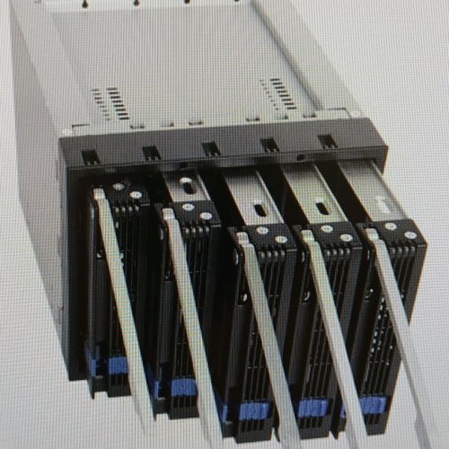 Icy Dock FatCage Backplane hard drive enclosure used MB155SP-B