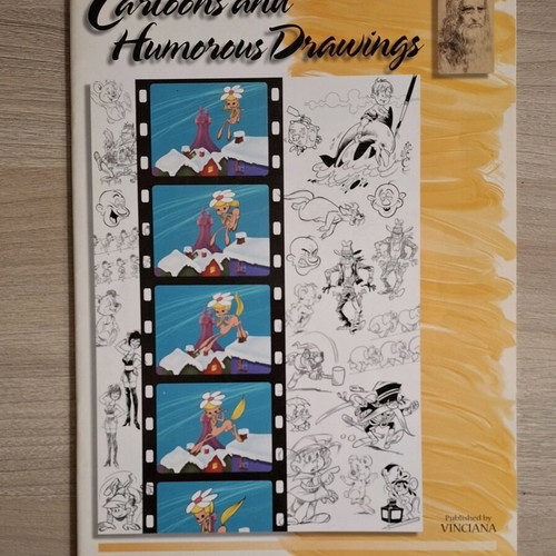 Leonardo Collection Cartoons and Humorous Drawings book used